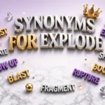 synonyms for explode