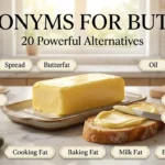 synonyms for butter