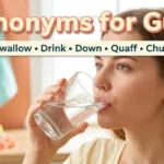 Synonyms for gulp with alternative words for swallowing quickly, drinking rapidly, or taking in large amounts.