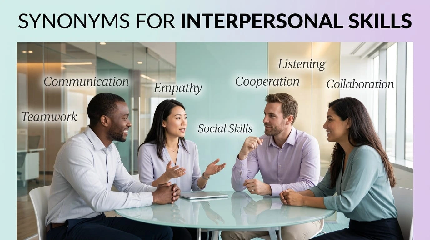 synonyms for interpersonal skills